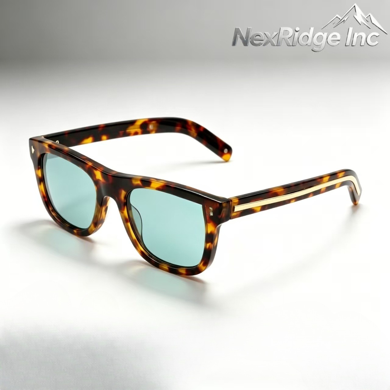 Tidal Tortoise square sunglasses styled outdoors